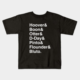 Delta House List Kids T-Shirt